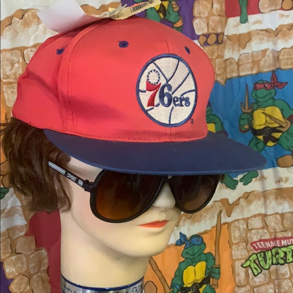 Vintage 76ers Drew Pearson SnapBack